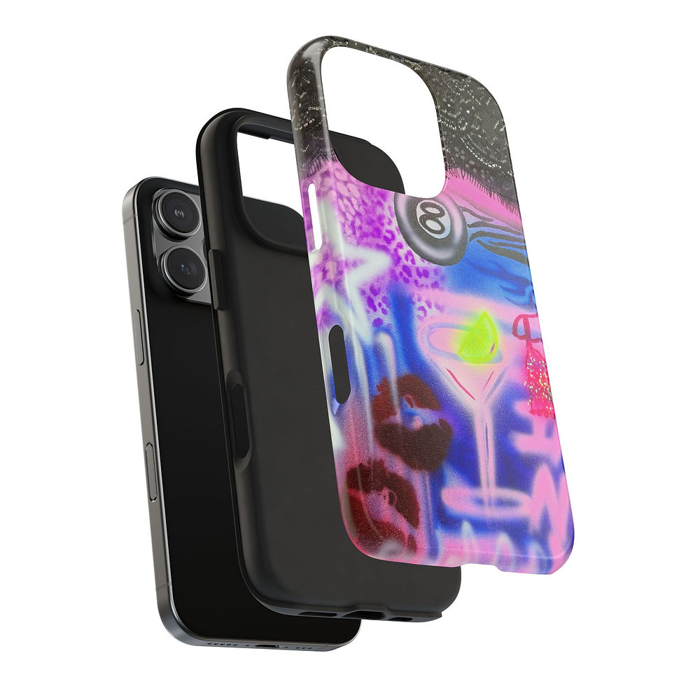 Thumbnail: "dream life" airbrush iPhone case