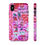 Thumbnail: "tickled pink" airbrush iPhone case