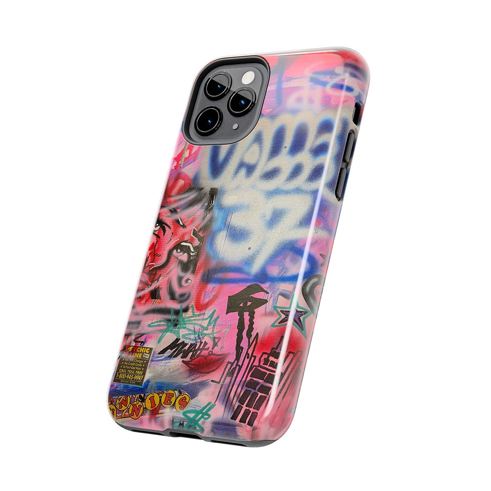 Thumbnail: valley mag #2 airbrush iPhone case