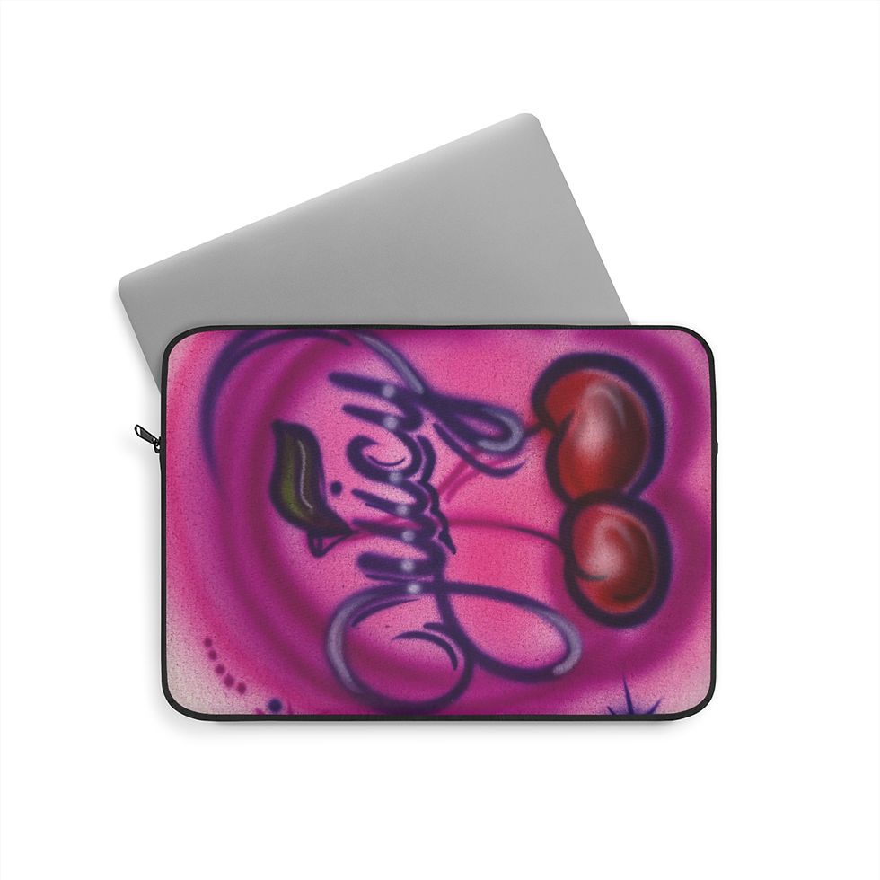 Thumbnail: "juicy" airbrush laptop sleeve