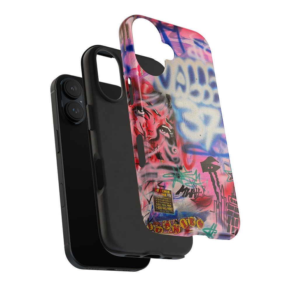 Thumbnail: valley mag #2 airbrush iPhone case