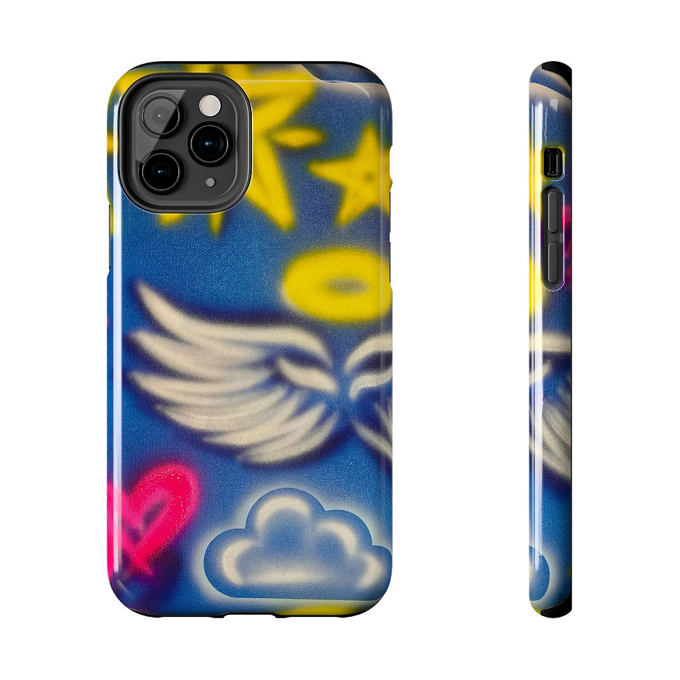 Thumbnail: "celestial halo" airbrush iPhone case