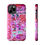 Thumbnail: "tickled pink" airbrush iPhone case