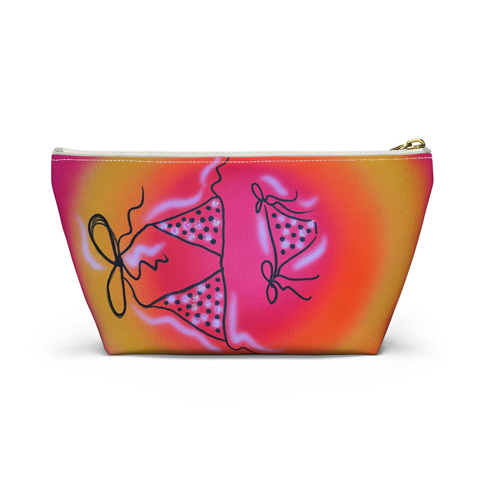 Thumbnail: "glitter bikini" airbrush makeup pouch