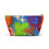 Thumbnail: "neon blue palms" airbrush makeup pouch