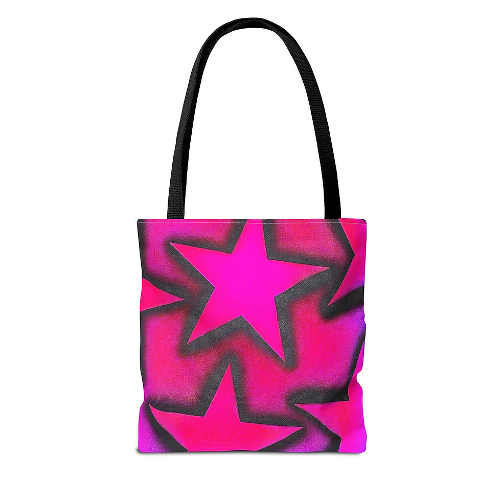 Thumbnail: "ur a star pt. 2" airbrush tote bag