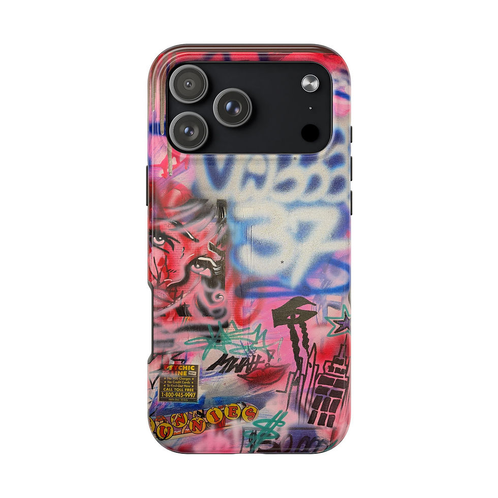Thumbnail: valley mag #2 airbrush iPhone case