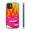 Thumbnail: "flaming lips" airbrush clear iPhone case