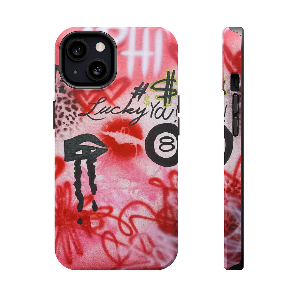 Thumbnail: MagSafe "intriguing encounter" airbrush iPhone case 