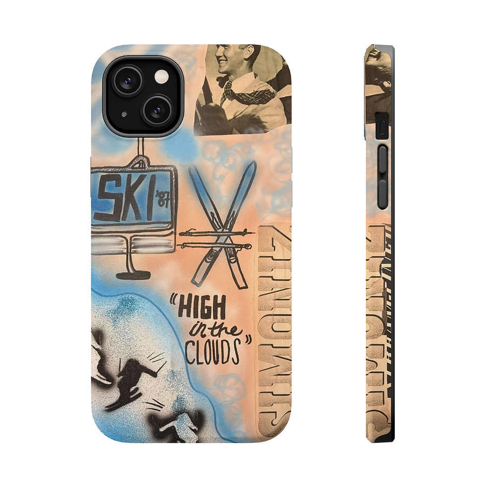 Thumbnail: MagSafe "high in the clouds" airbrush iPhone cas
