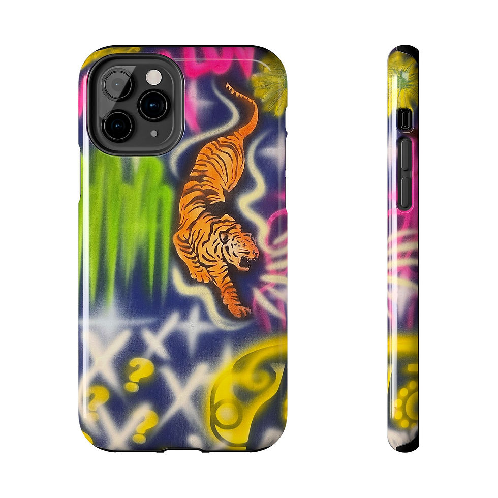 Thumbnail: "mega luv" airbrush iPhone case