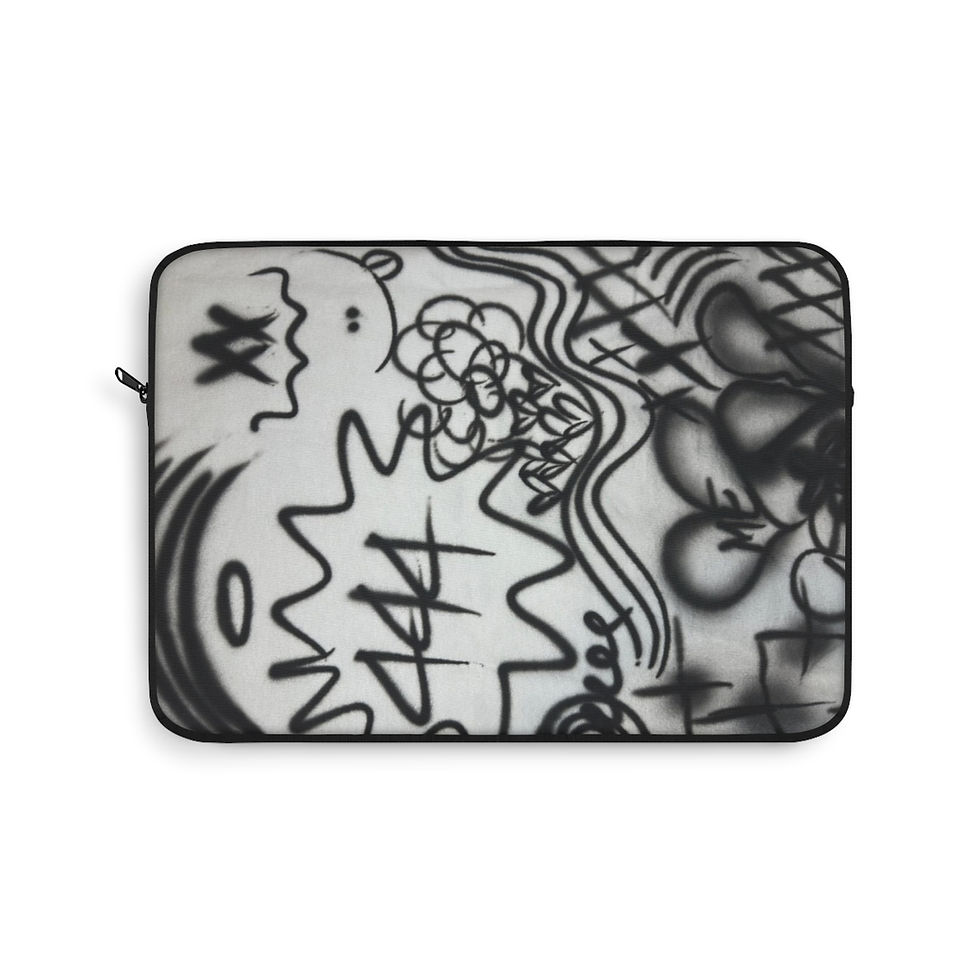 Thumbnail: "444" airbrush laptop sleeve