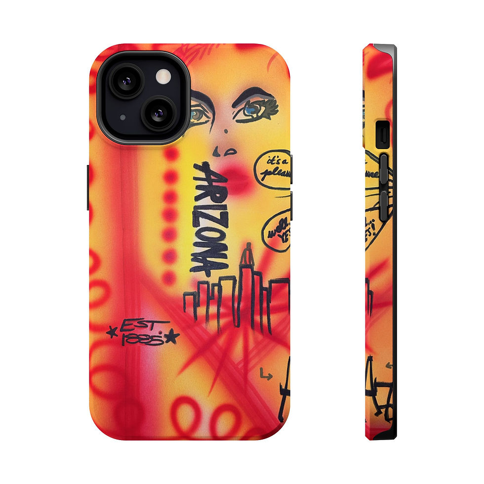Thumbnail: MagSafe "tempe, az" airbrush iPhone case 