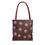 Thumbnail: "cherry mocha polka dot" airbrush tote bag
