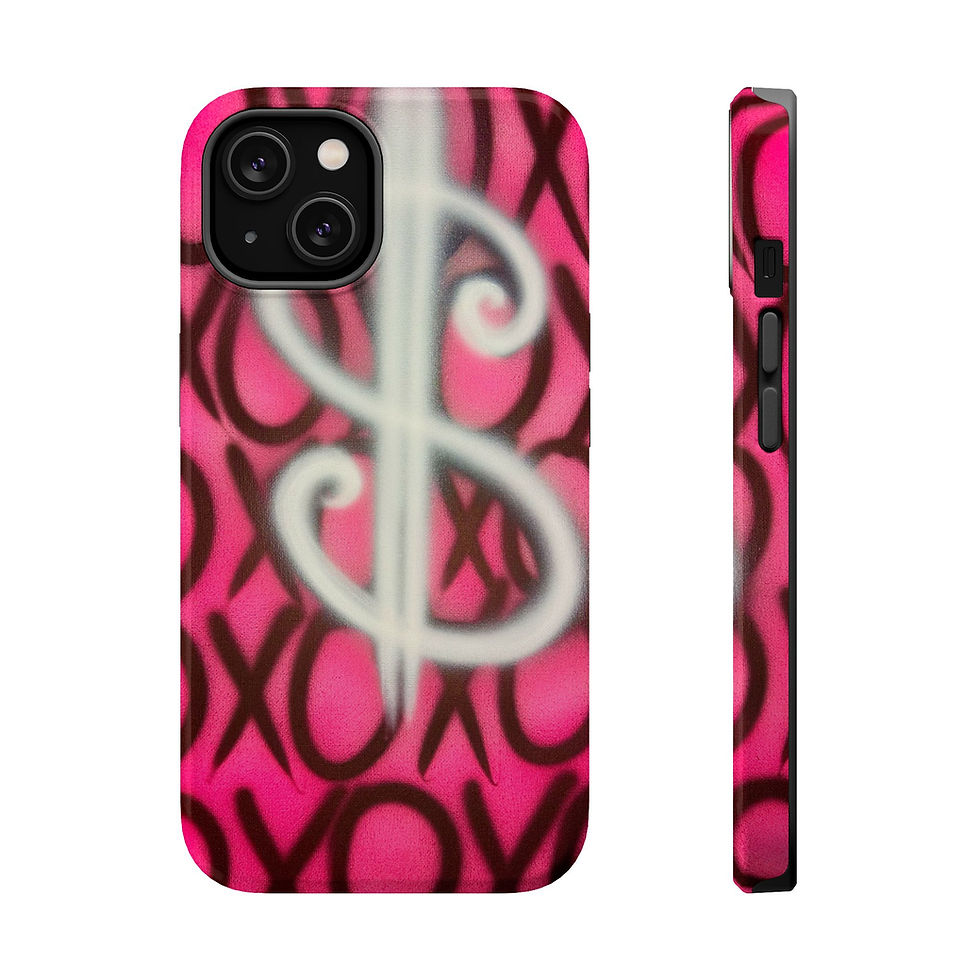 MagSafe "money dream$" airbrush iPhone case