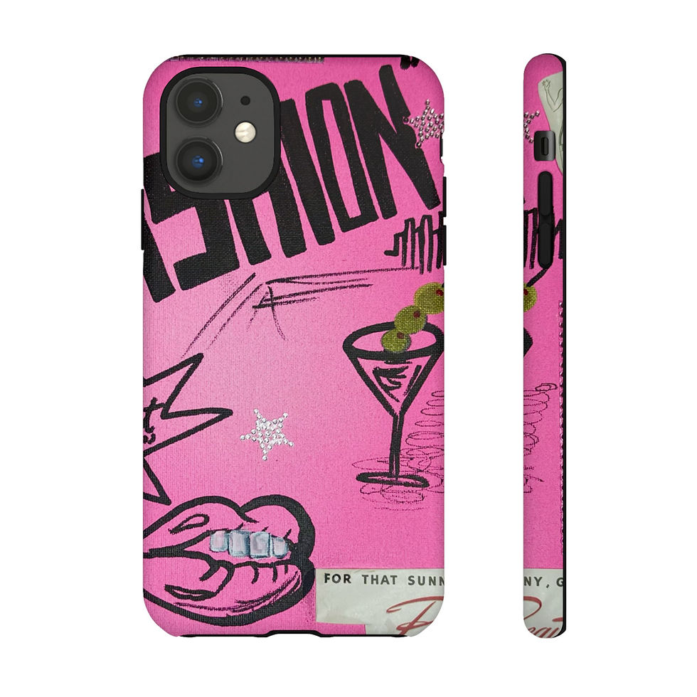 Thumbnail: "high fashion" airbrush iPhone case
