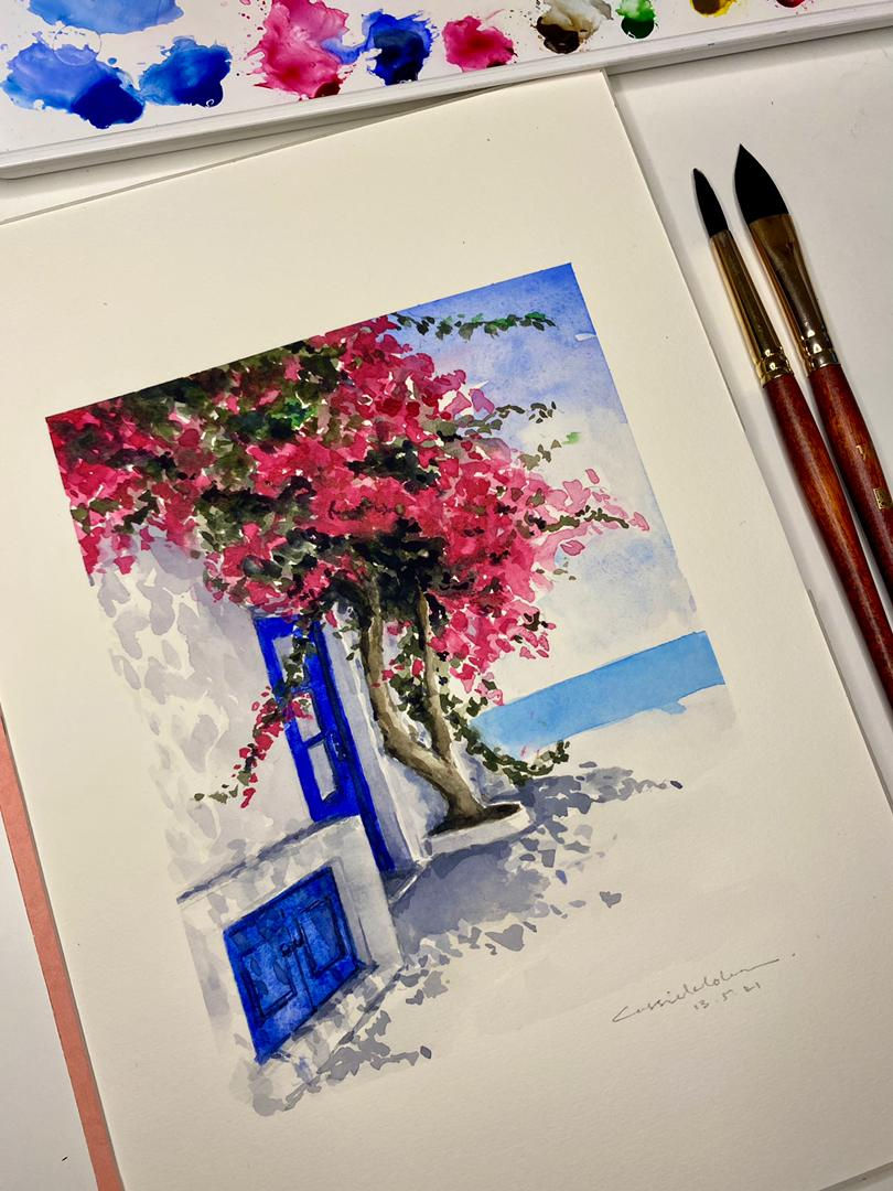 Thumbnail: Fun with Watercolour