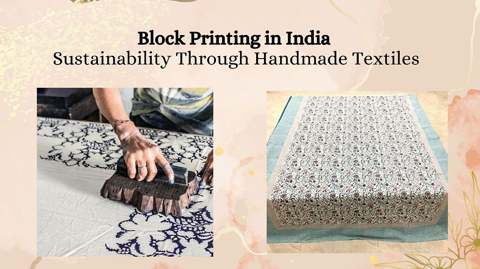 Block Printing India