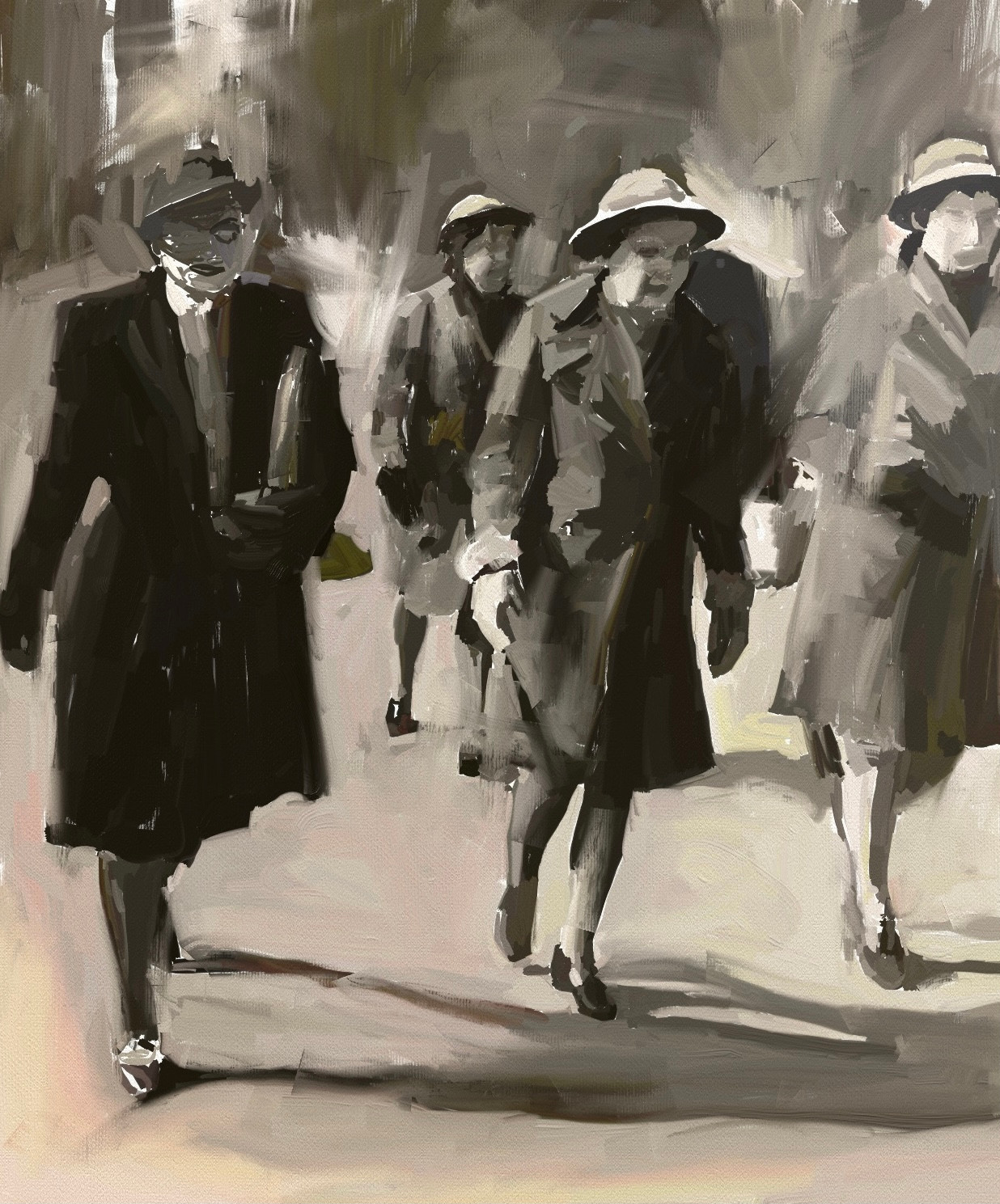 London Town Giclée Print
