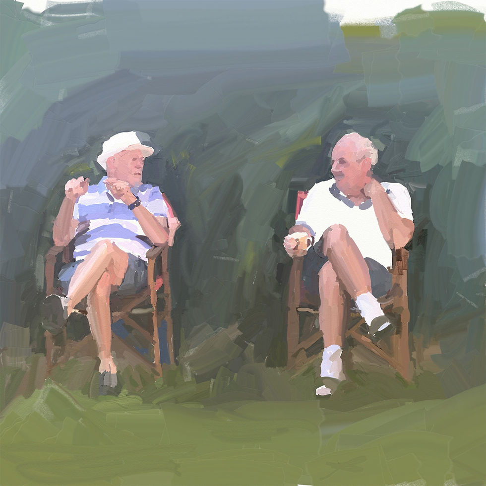 Chewing the Fat Giclée Print