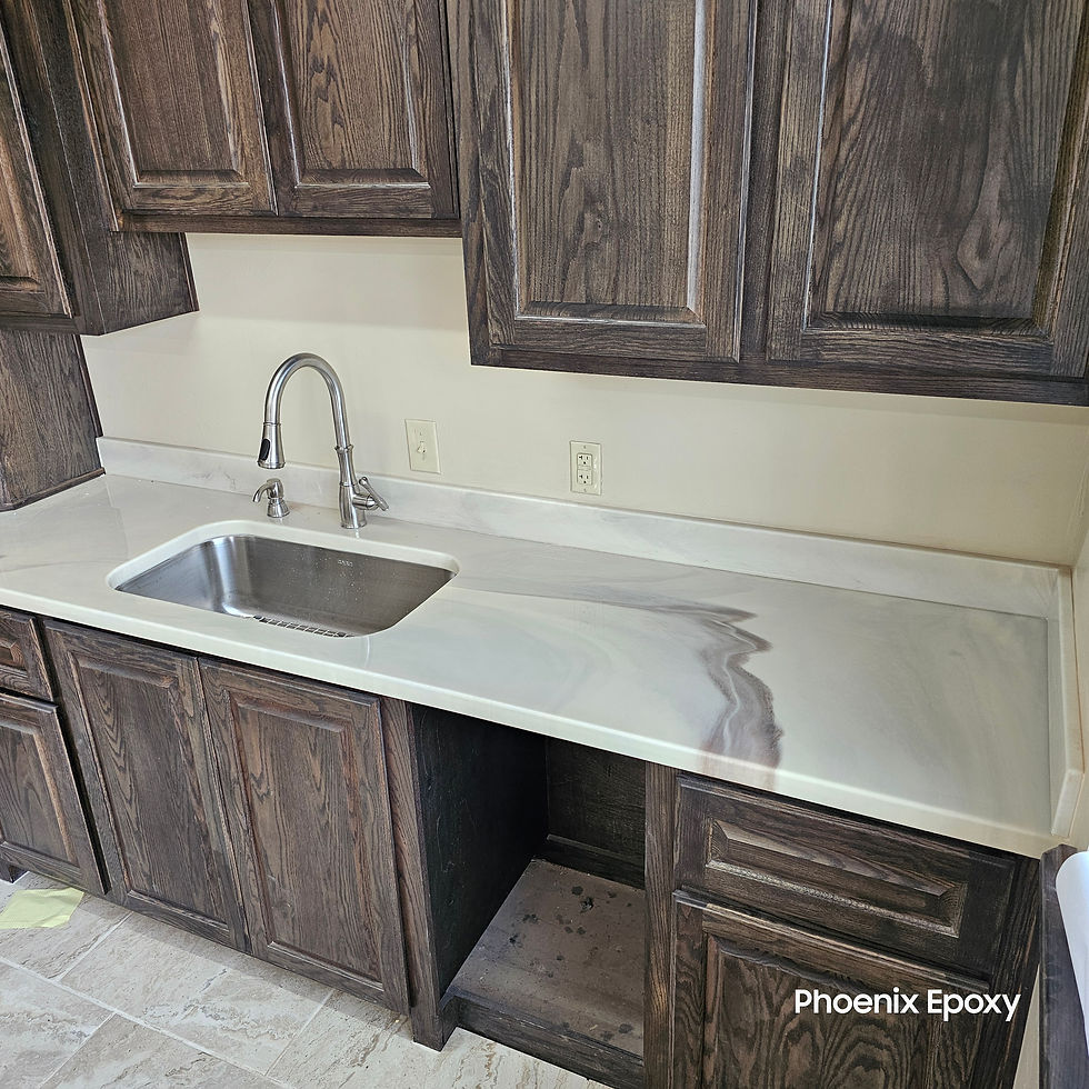 Epoxy Countertop Soft Tan 3