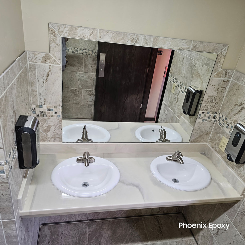 Commercial Vanity Soft Tan
