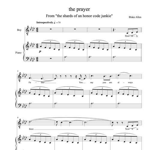 the prayer