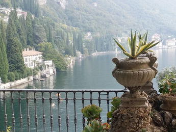 View of Lake Como Villa