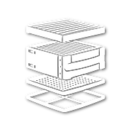 Layers of an AirDog air purifier filter