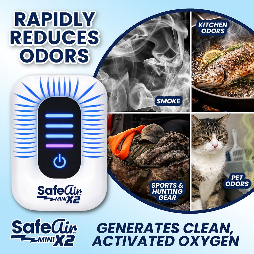 Thumbnail: NEW - SafeAir Mini X2 Plasma Purifier