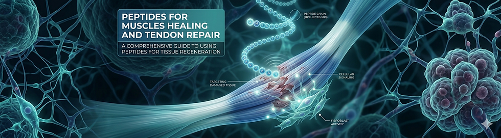Everything You Need To Know About Peptide Therapy For Injury Recovery and Muscle Building