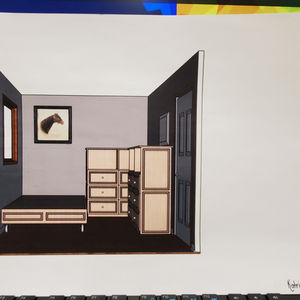 Modélisation d'un chambre à coucher