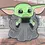 Thumbnail: Cute Baby Yoda Enamel Pin – Mandalorian Grogu Coffee Cup Collectible Badge