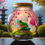 Thumbnail: 6" Fantasy Frog Terrarium Jar Decor – Cute Nature Garden Glass Ornament Gift