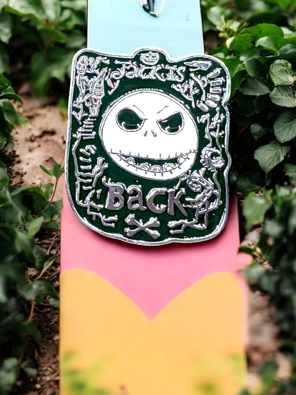 Jack Skellington Jack’s Back Enamel Pin – Nightmare Before Christmas Collectible