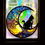 Thumbnail: "Cat and Crescent Moon Sun Catcher - Enchanting Night Scene Window Decor