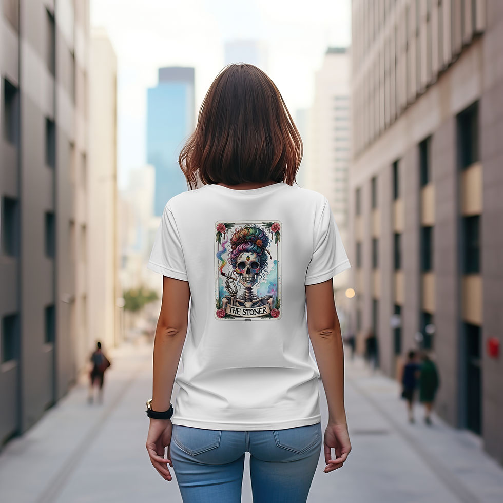 Thumbnail: The Stoner Tarot Card T-Shirt