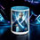 Thumbnail: "Galactic Warrior Mug - Sci-Fi Female Fighter with Dual Energy Swords - Futuristic Coffee Cup"