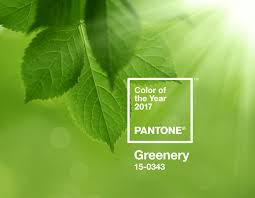 Pantone Greenery Color of the Year 2017