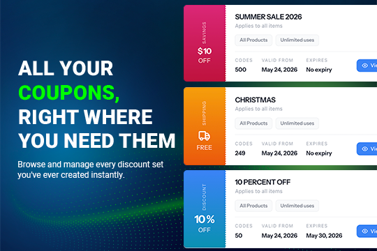 Bulk Coupon Generator banner