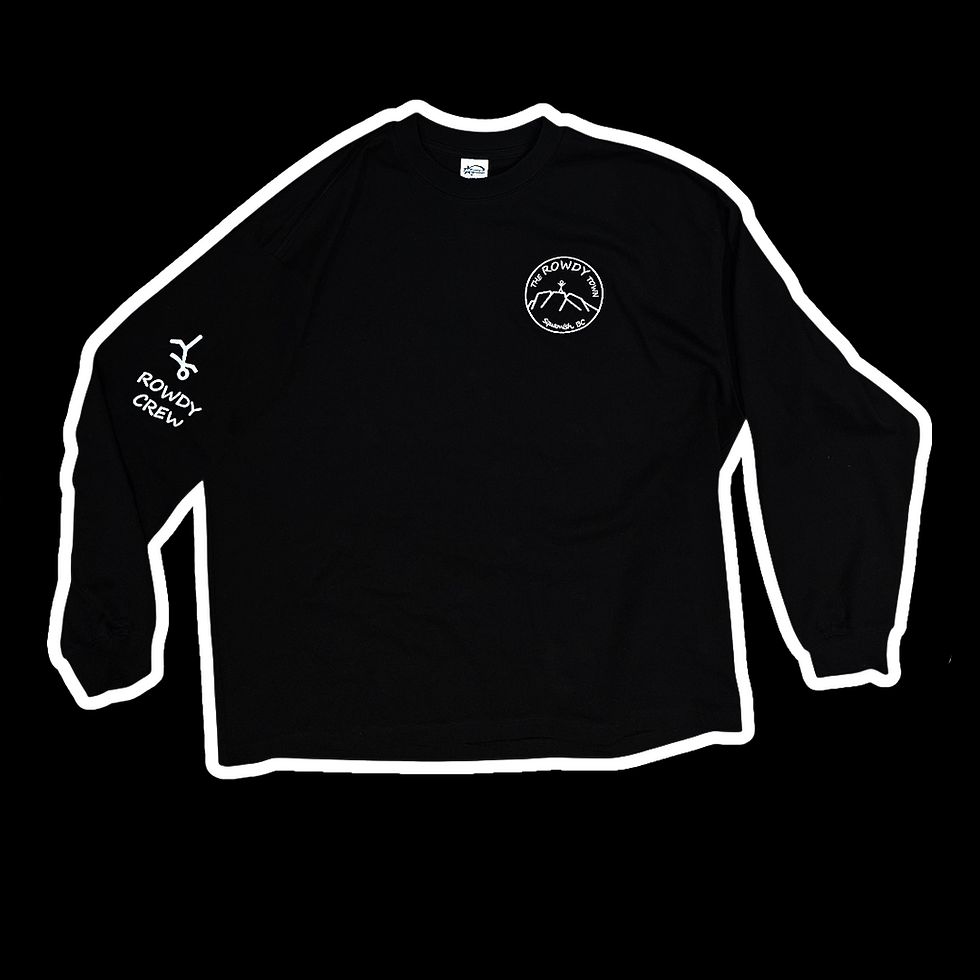 Thumbnail: Long Sleeve Rowdy Town Shirt
