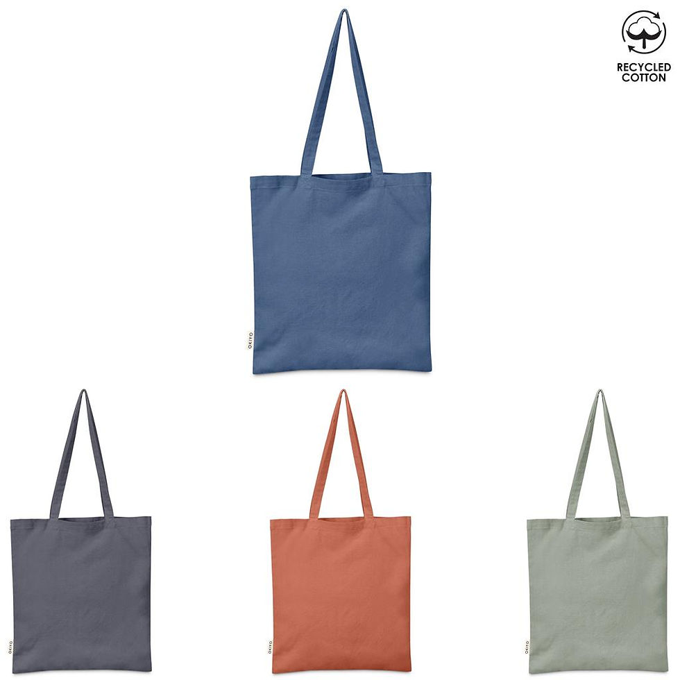 Okiyo Ito Recycled Coloured Cotton Shopper Plain