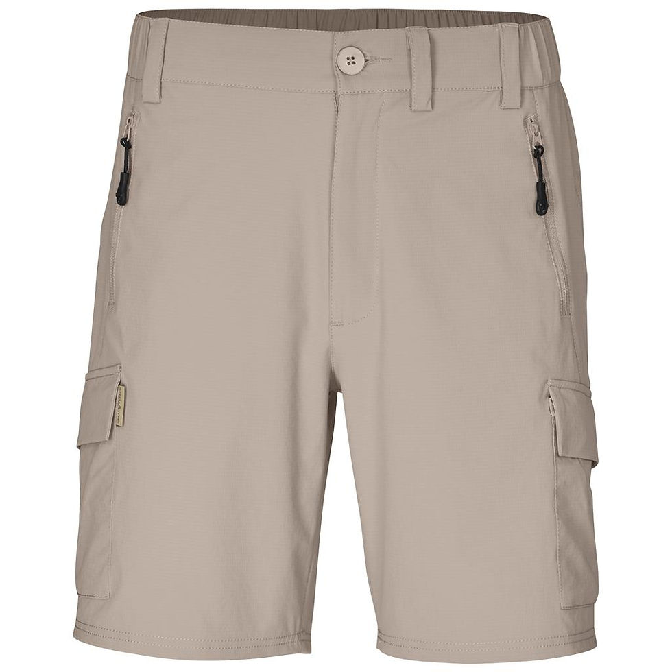 Mens Khaki Shorts