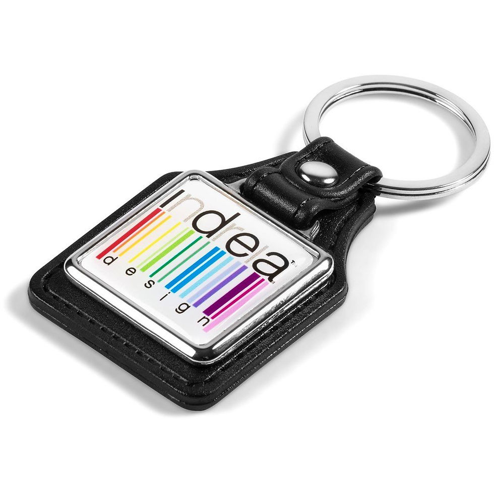 All-Squared Dome Keyholder Branded