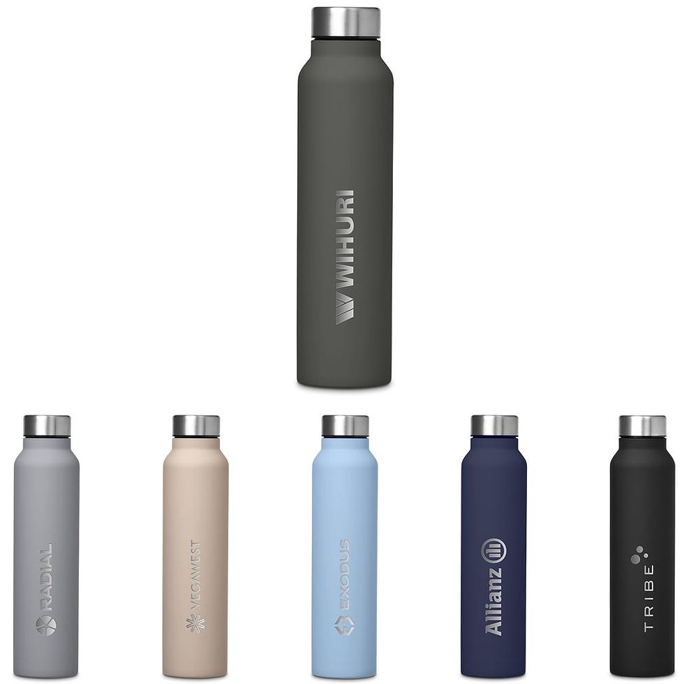 Kooshty Bermuda Recycled Stainless Steel Water Bottle – 800ml Branded