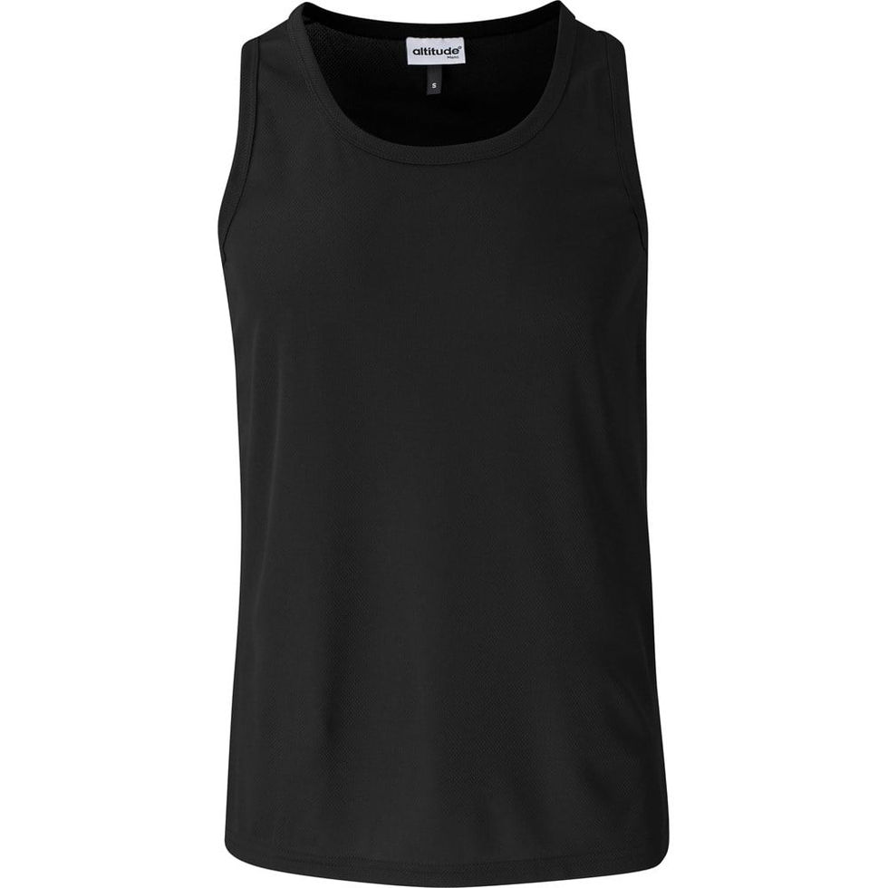 Mens Black Vest
