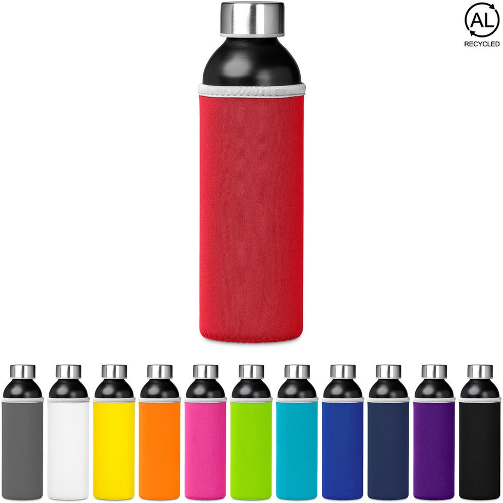 Kooshty Nostro Recycled Aluminium Water Bottle - 650ml Plain