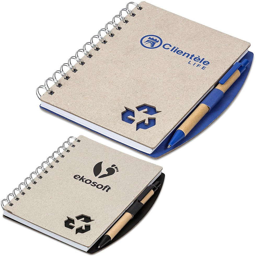 Midi Notebook & Pen Logo