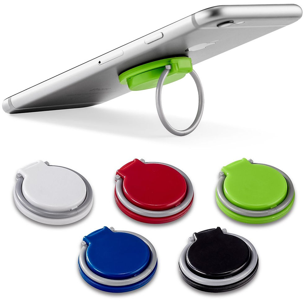 Coil Ring Grip & Phone Stand Plain