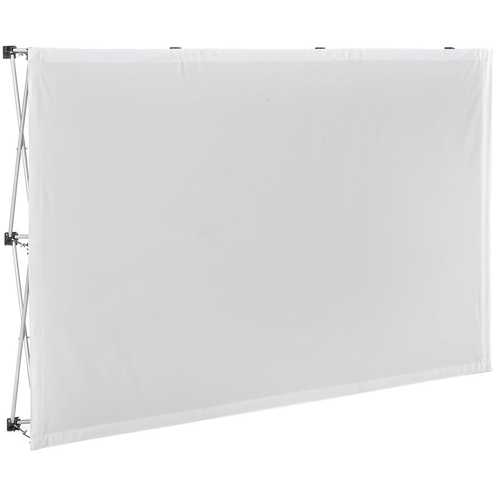 Straight Banner Wall Plain